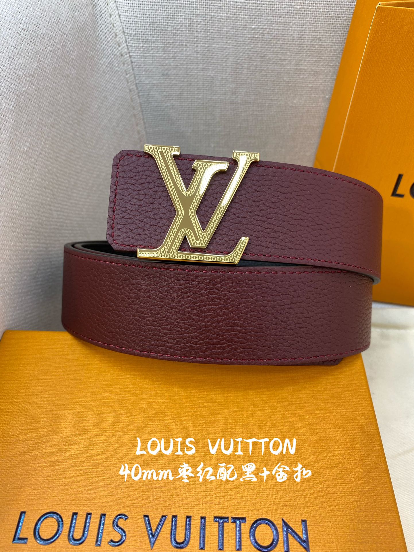 LV代工厂货品4.0宽度可验货正品一