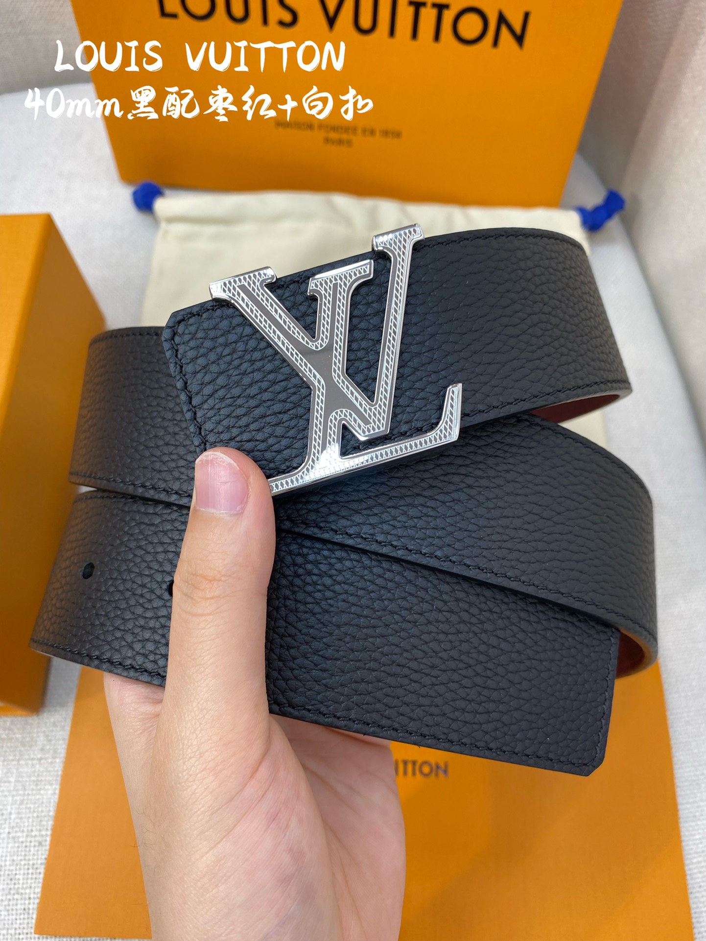 LV代工厂货品4.0宽度可验货正品一