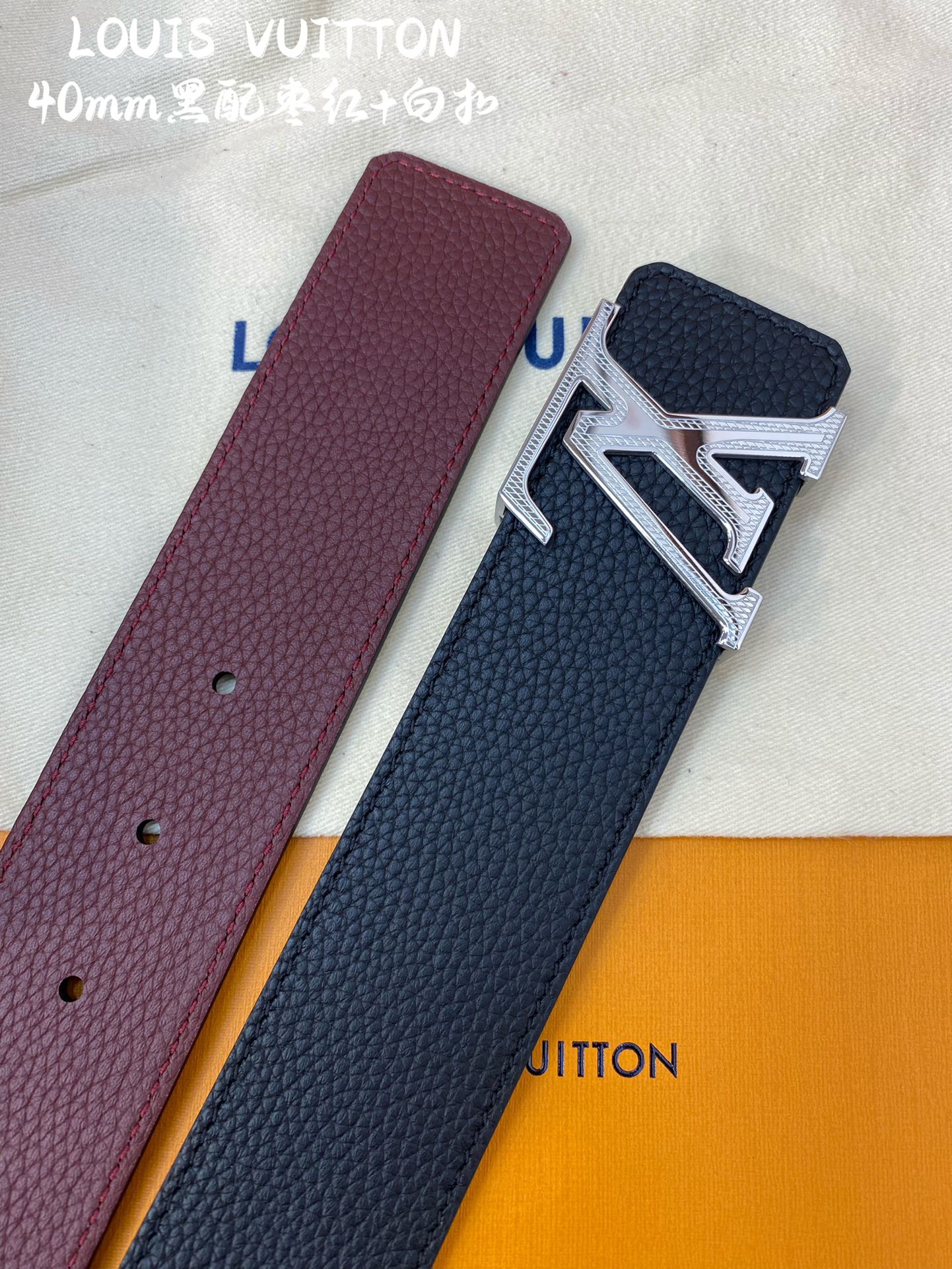 LV代工厂货品4.0宽度可验货正品一