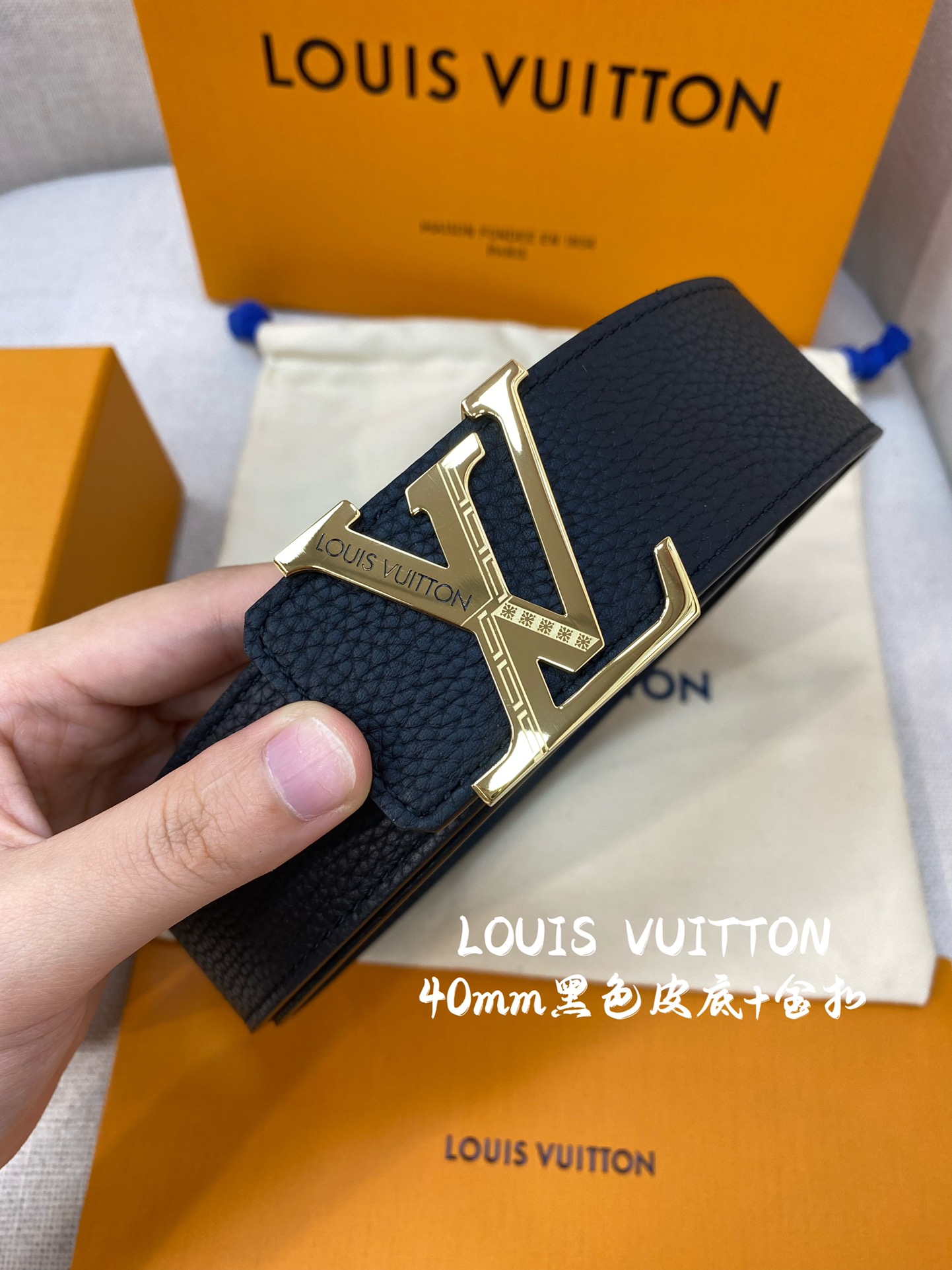 LV代工厂货品4.0宽度可验货正品一