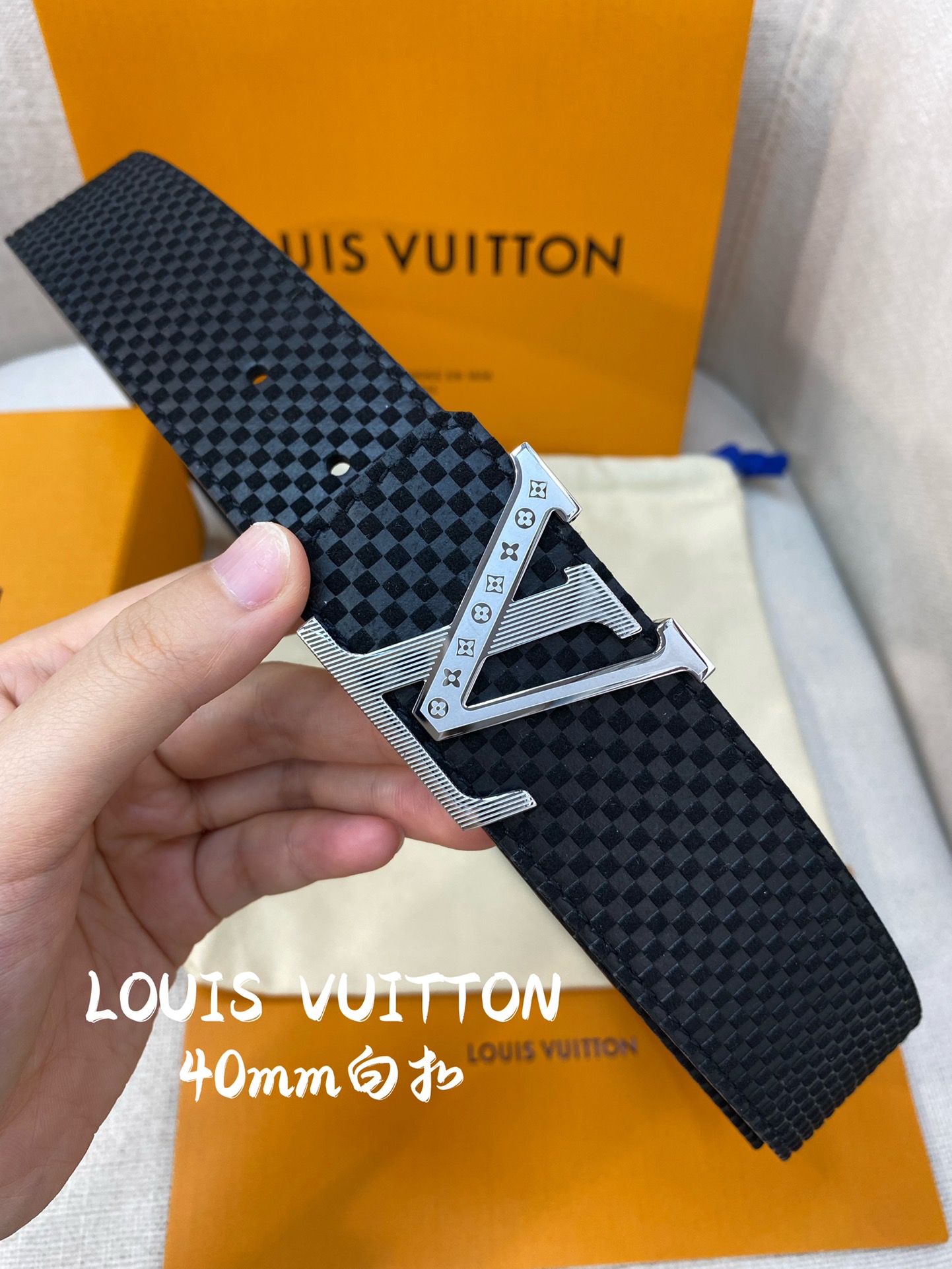 LV代工厂货品4.0宽度可验货正品一