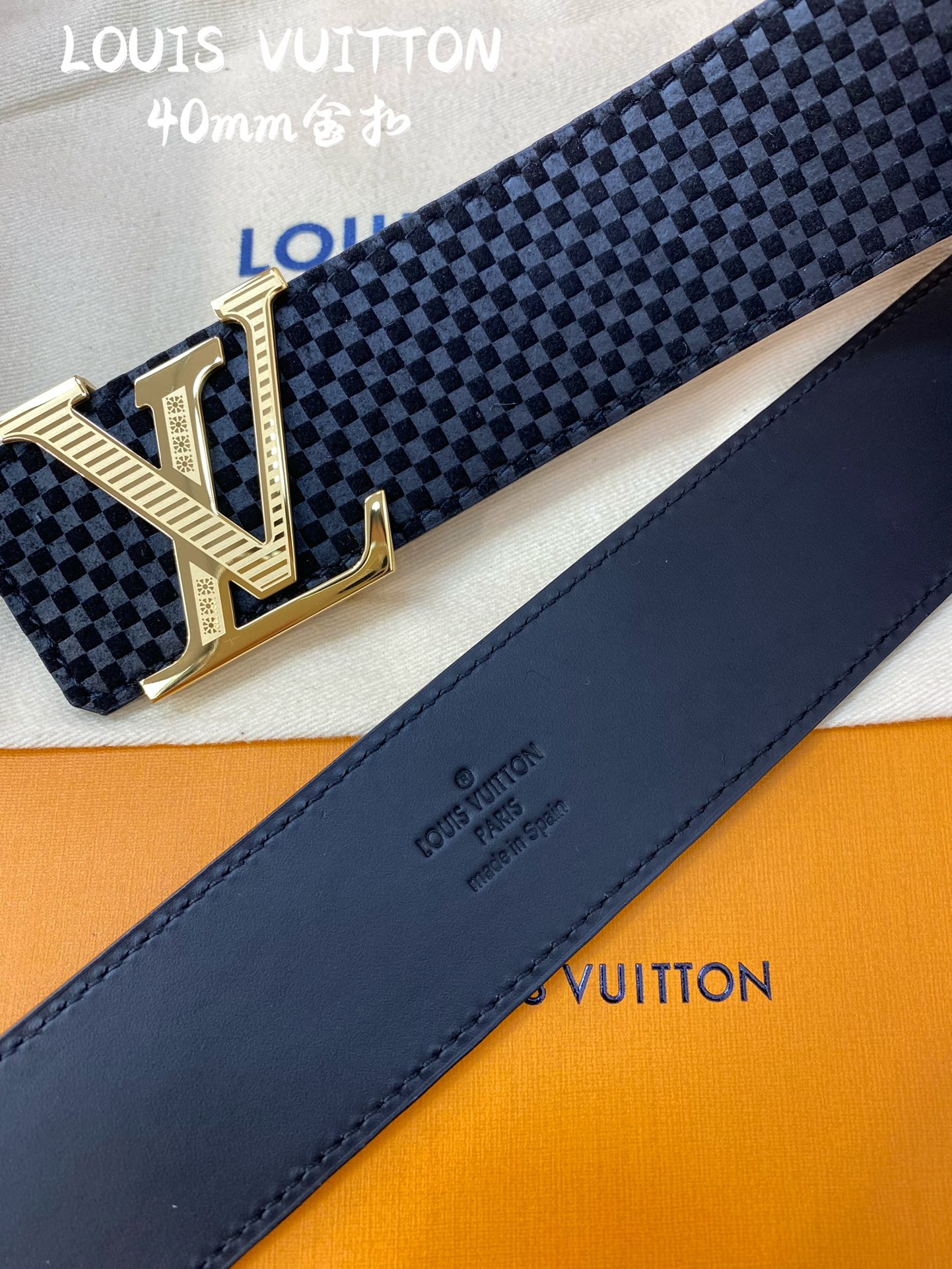 LV代工厂货品4.0宽度可验货正品一