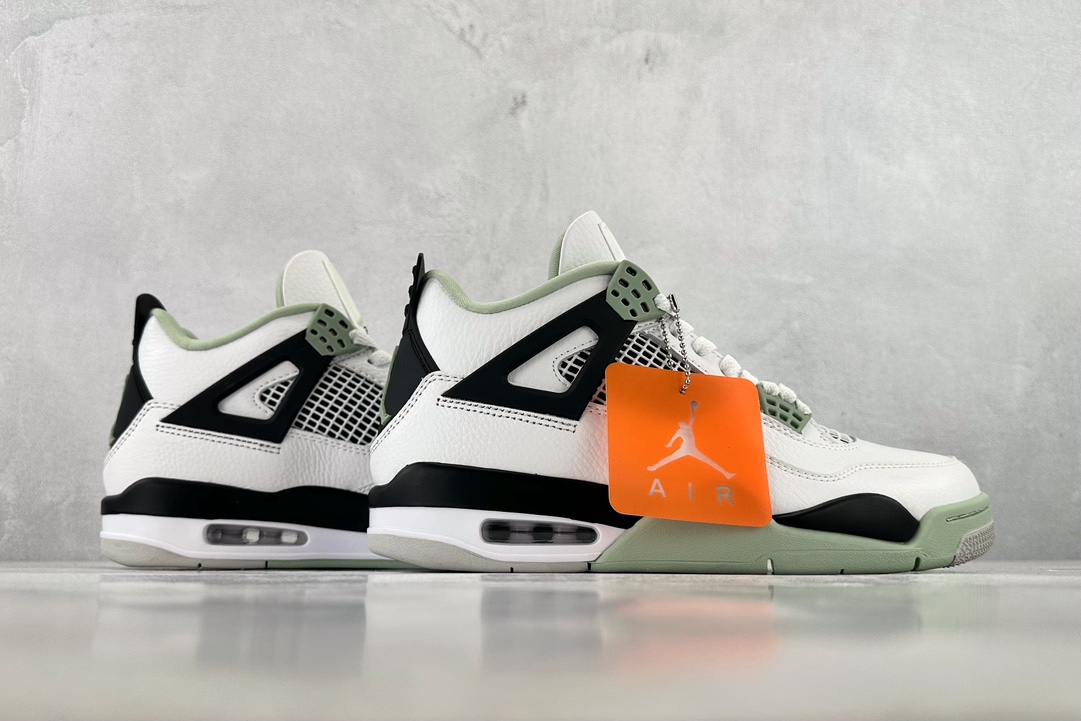 Air Jordan 4 Retro “Oil Green”鼠尾草 海盐AQ9129-103