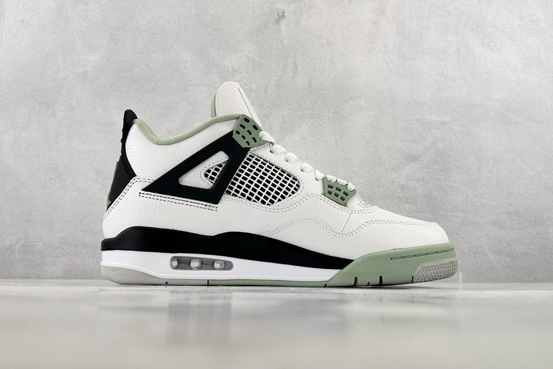 Air Jordan 4 Retro “Oil Green”鼠尾草 海盐AQ9129-103