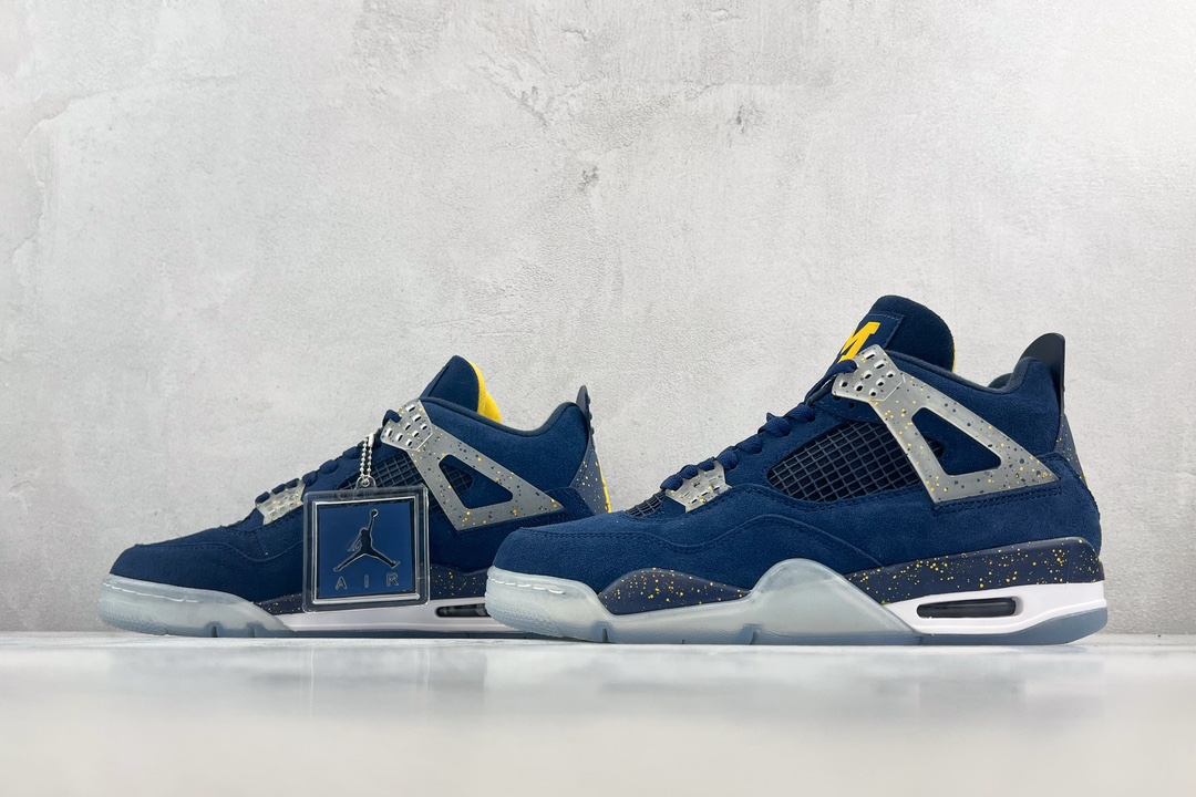 Air Jordan 4 Retro PE”University of Michigan”密歇根大学” AJ4-1036660