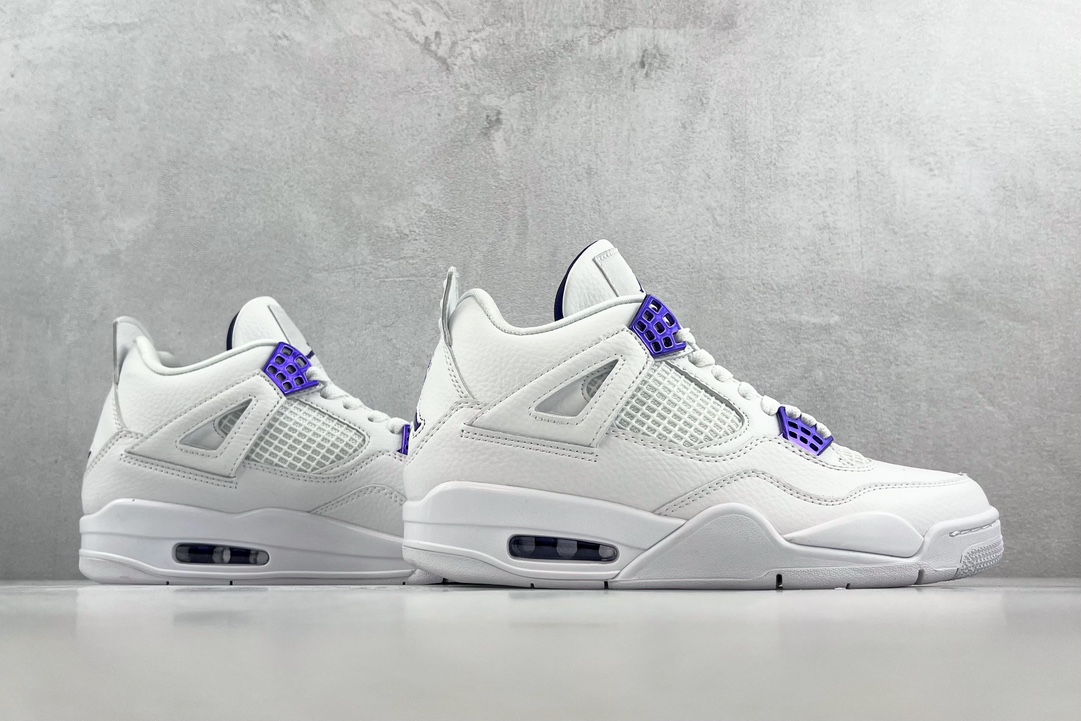 Air Jordan 4 Retro 白紫 408452-115
