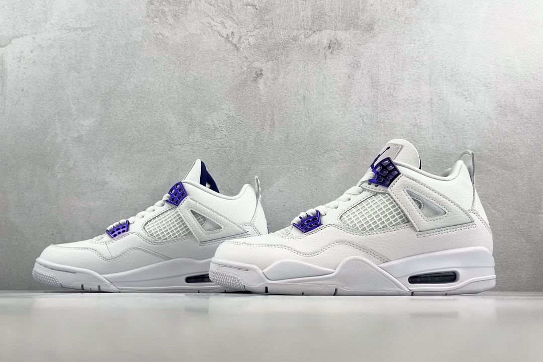 Air Jordan 4 Retro 白紫 408452-115