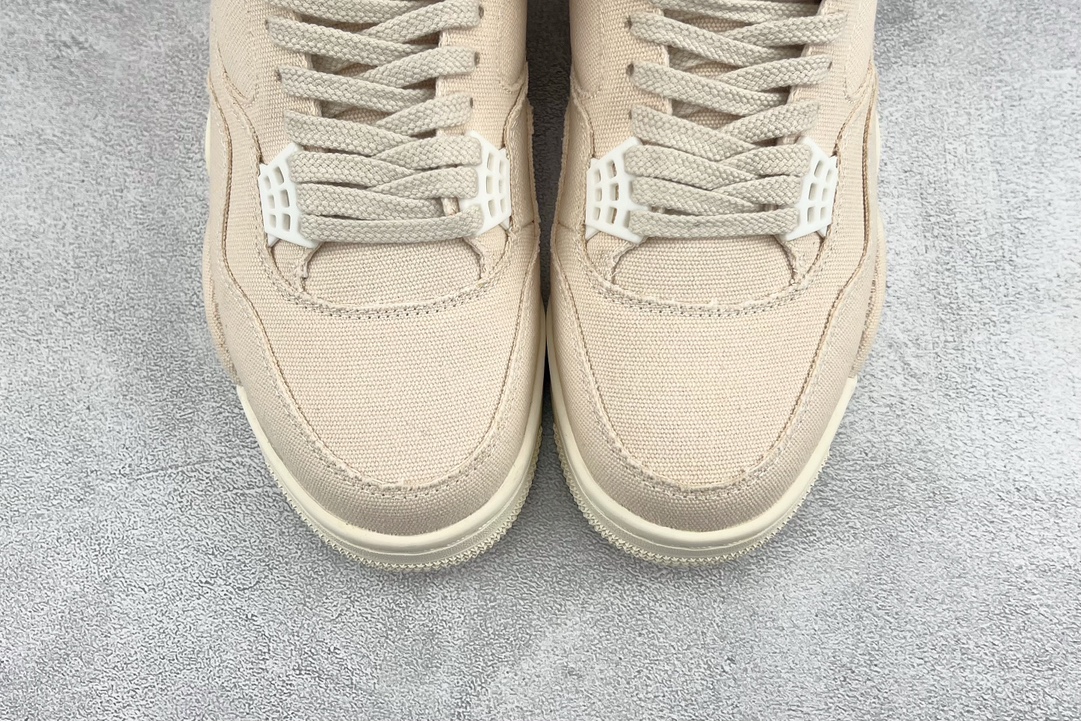 280 Air Jordan 4 Retro “Sail” 小Levi‘s 绿X版师亲自操刀 DQ4909-100