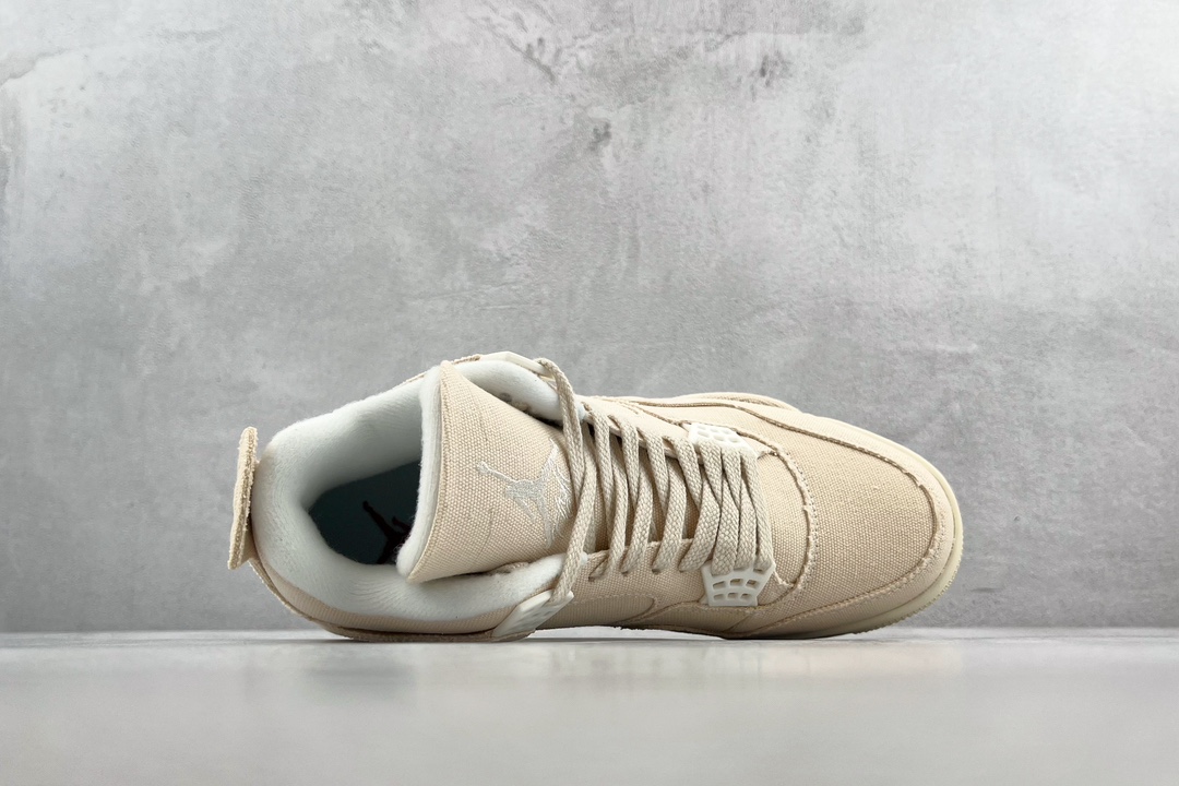 280 Air Jordan 4 Retro “Sail” 小Levi‘s 绿X版师亲自操刀 DQ4909-100