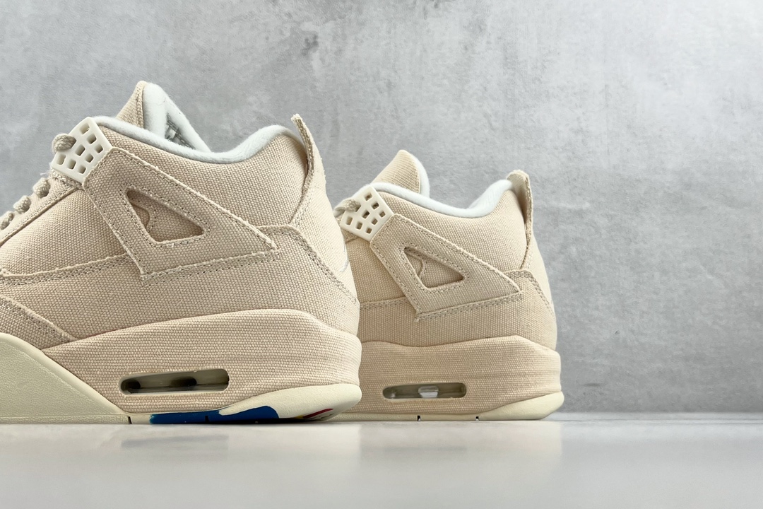 280 Air Jordan 4 Retro “Sail” 小Levi‘s 绿X版师亲自操刀 DQ4909-100