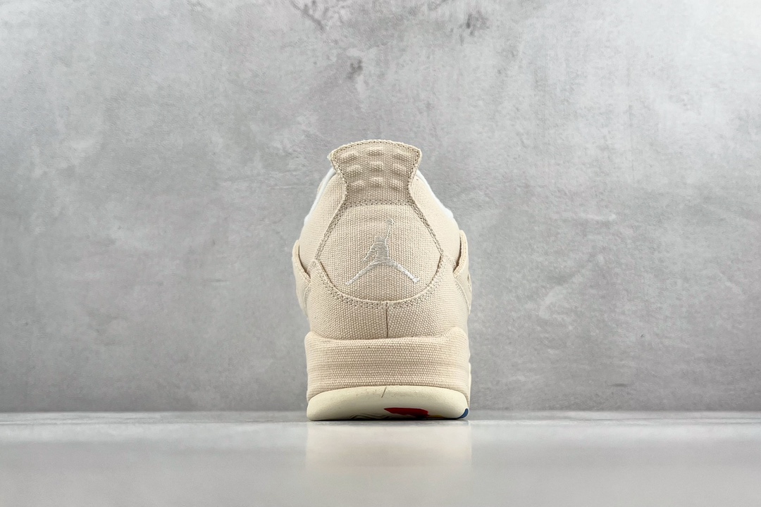 280 Air Jordan 4 Retro “Sail” 小Levi‘s 绿X版师亲自操刀 DQ4909-100