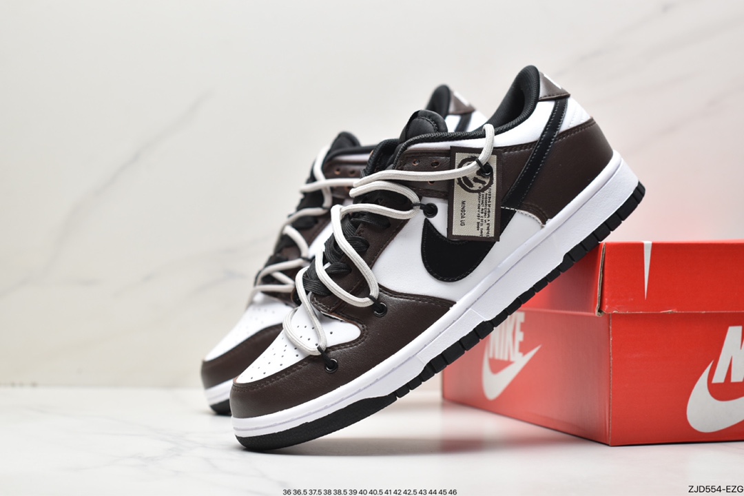 240 Nike SB Dunk Low”White/Black”扣篮系列低帮休闲运动滑板板鞋DJ6188-002