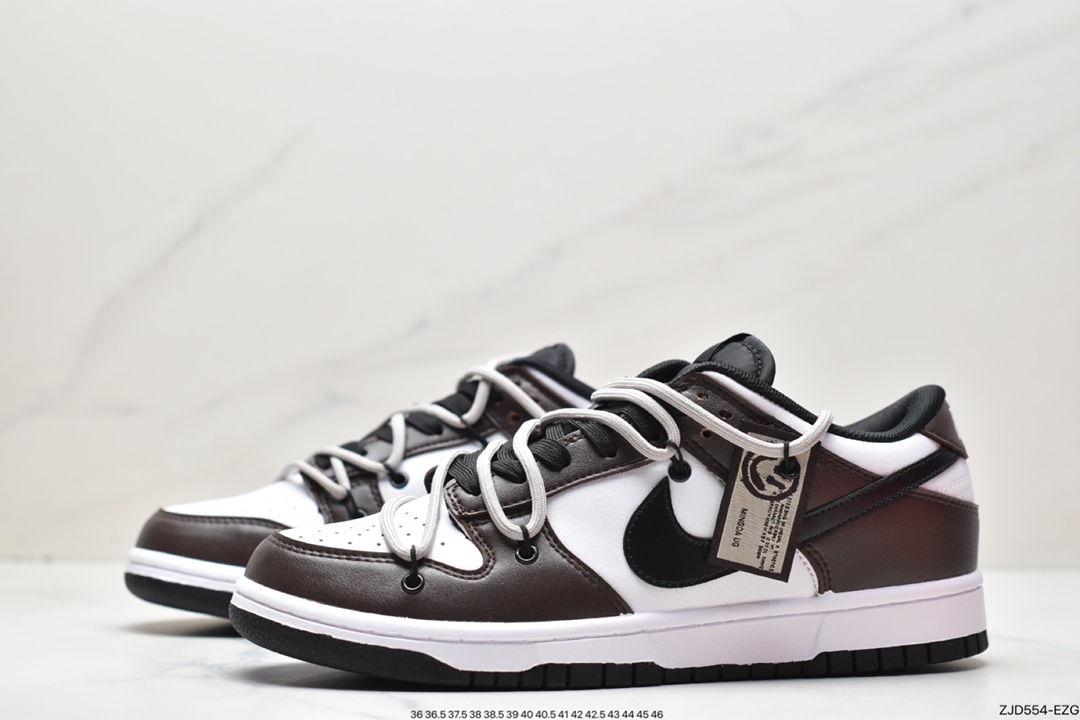 240 Nike SB Dunk Low”White/Black”扣篮系列低帮休闲运动滑板板鞋DJ6188-002