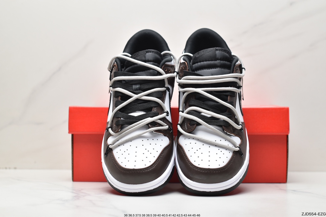 240 Nike SB Dunk Low”White/Black”扣篮系列低帮休闲运动滑板板鞋DJ6188-002