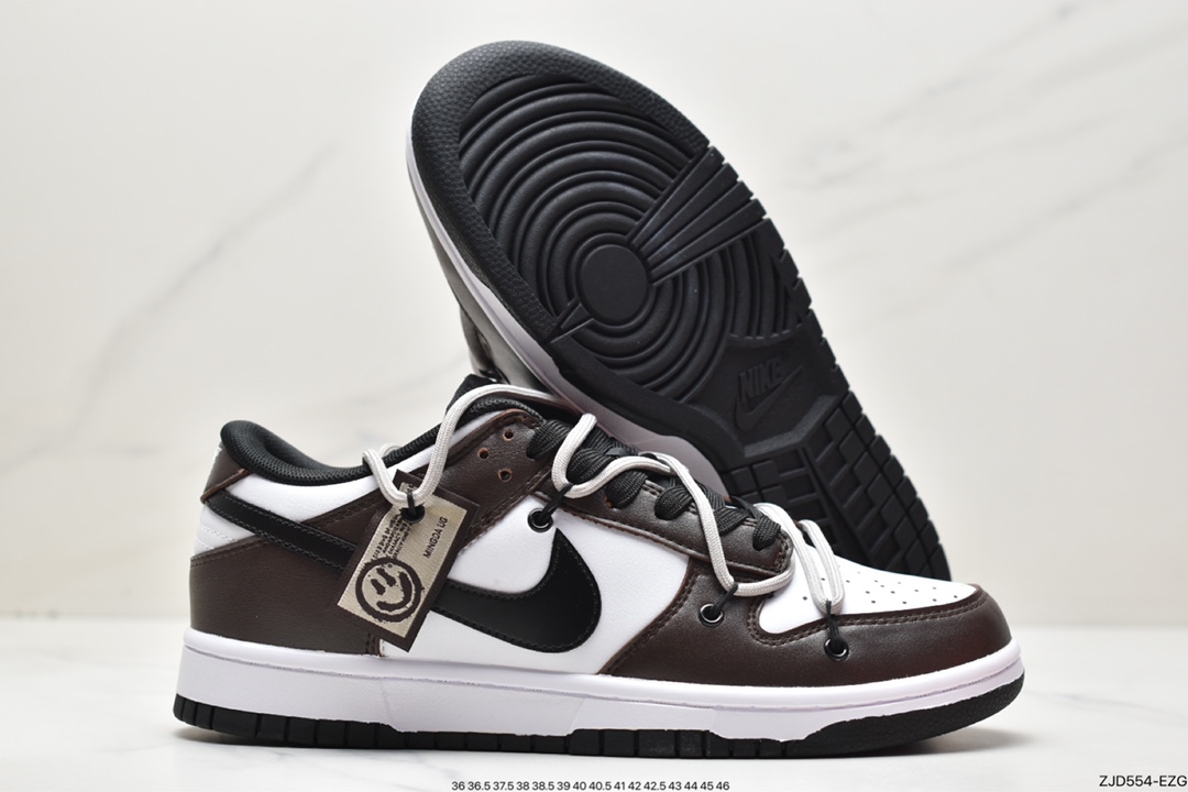 240 Nike SB Dunk Low”White/Black”扣篮系列低帮休闲运动滑板板鞋DJ6188-002