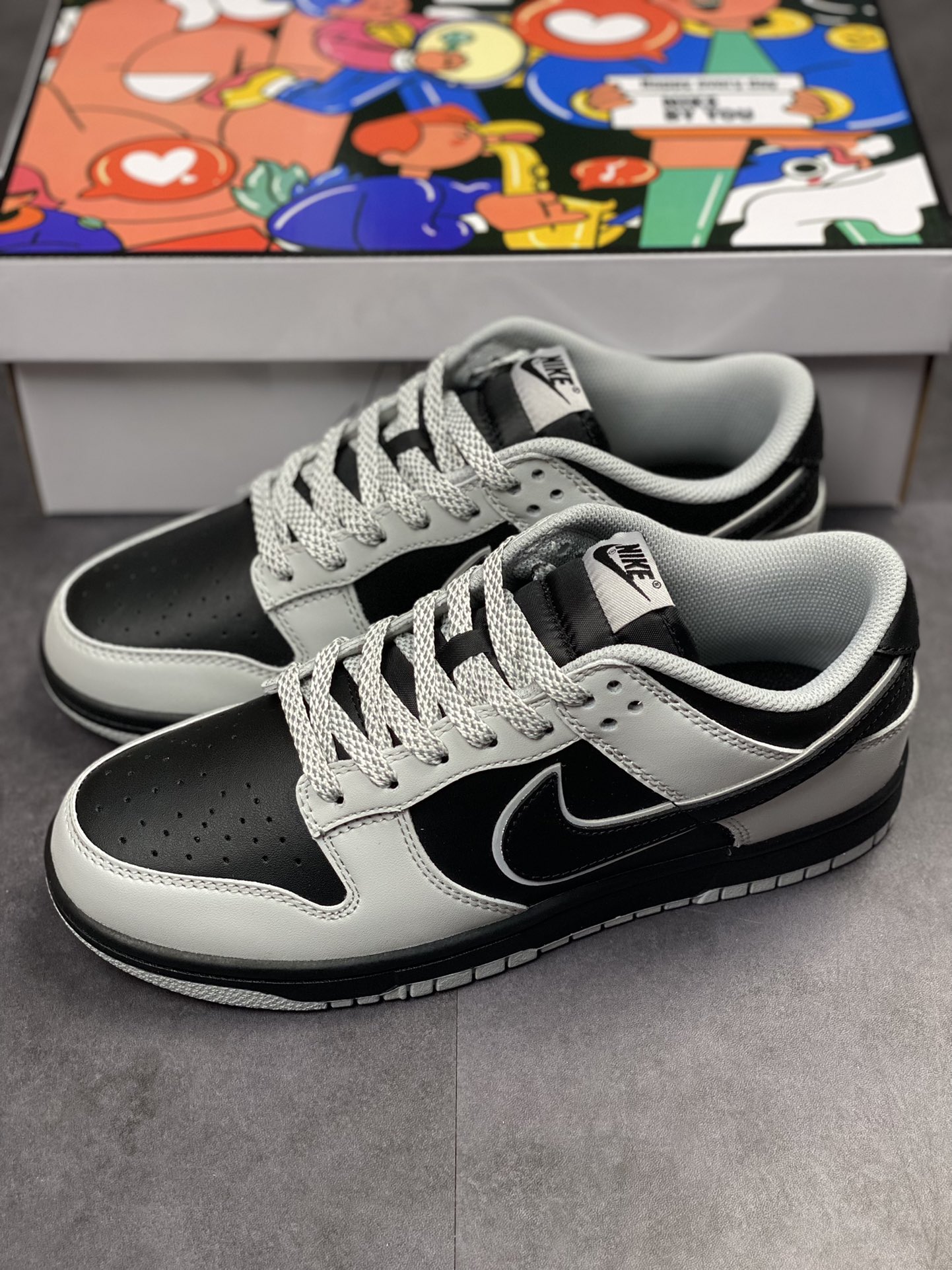280 Nike SB Dunk Low 灰猫反光 DD9606-363