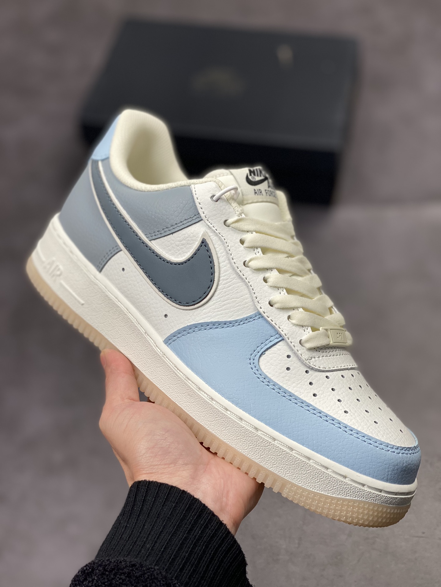 230 Nike Air Force 1 Low 07 浅蓝灰 AA1366-401