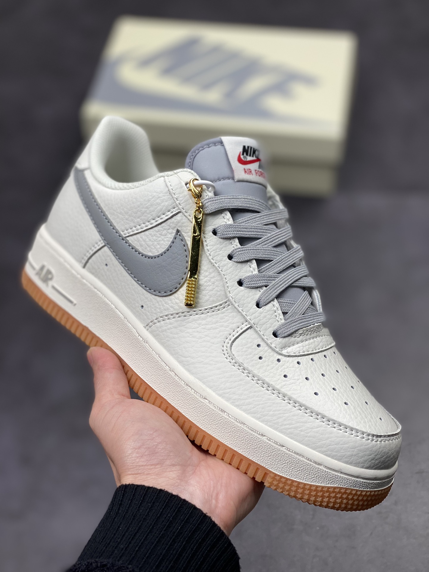 230 Nike Air Force 1 Low 07 白灰生胶 ML2022-115