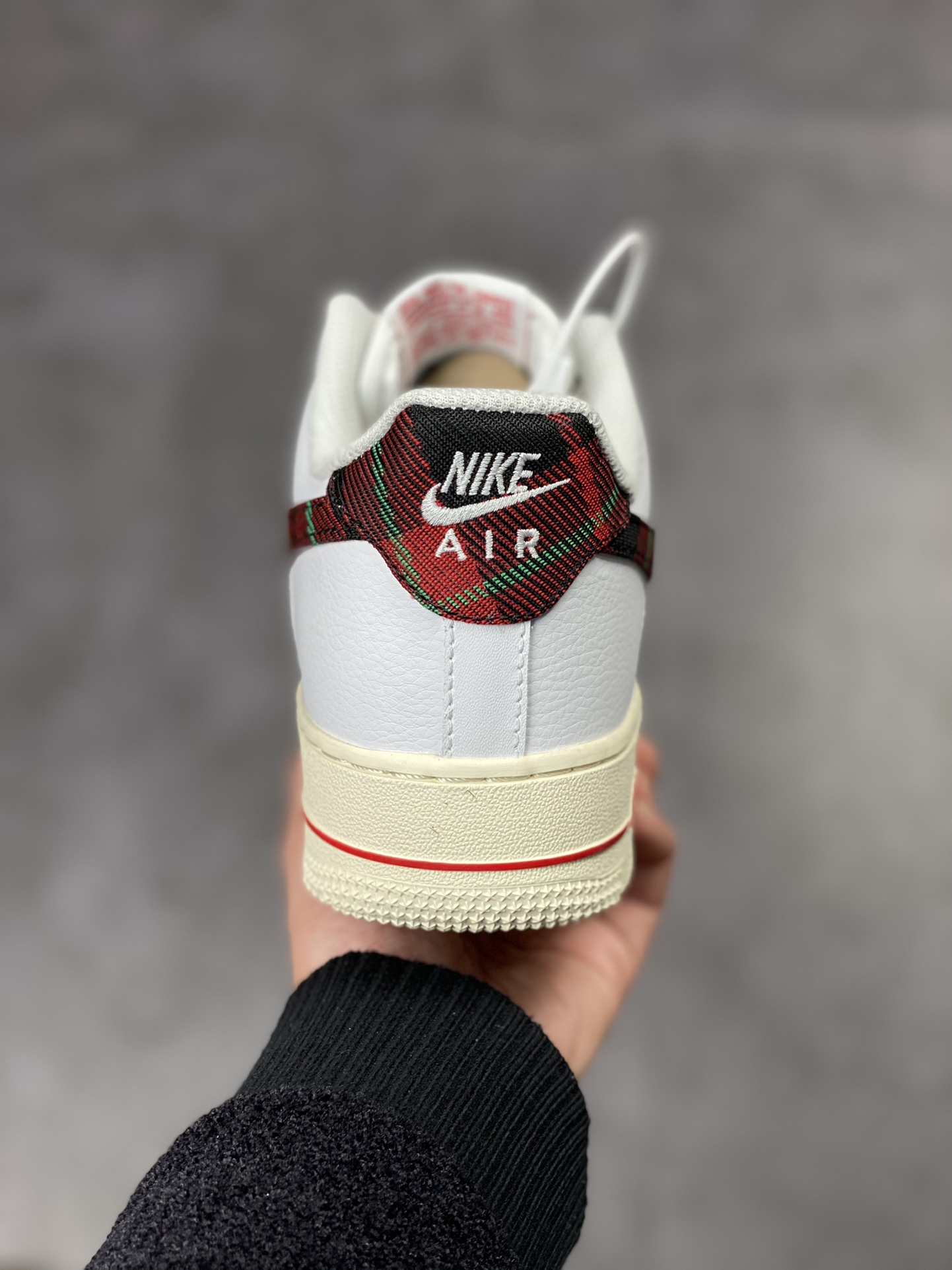 190 Nike Air Force 1 Low 07 格纹红绿钩 DV0789-100