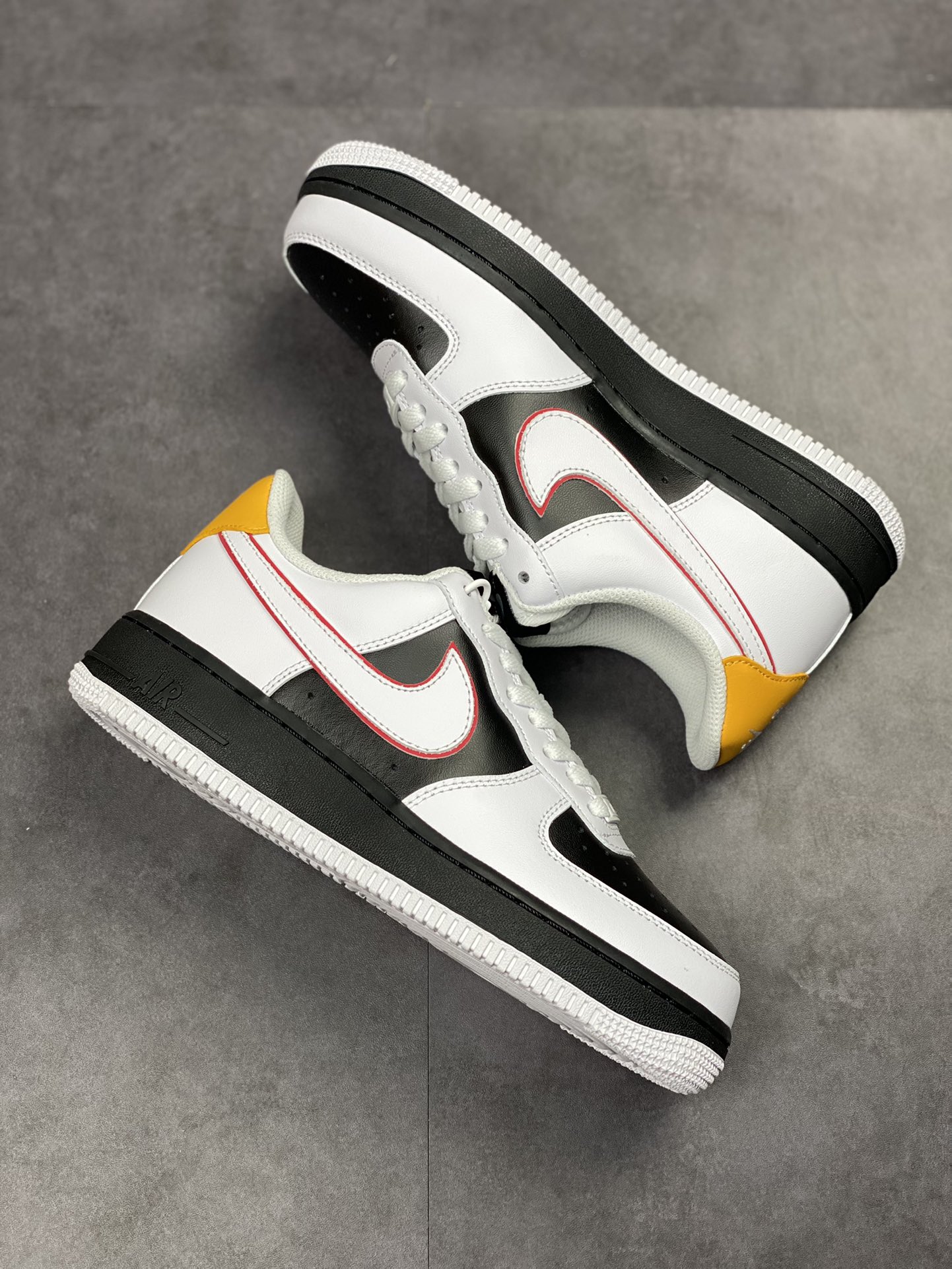 230 Nike Air Force 1 Low 07 李小龙白黑黄 KN2696-024