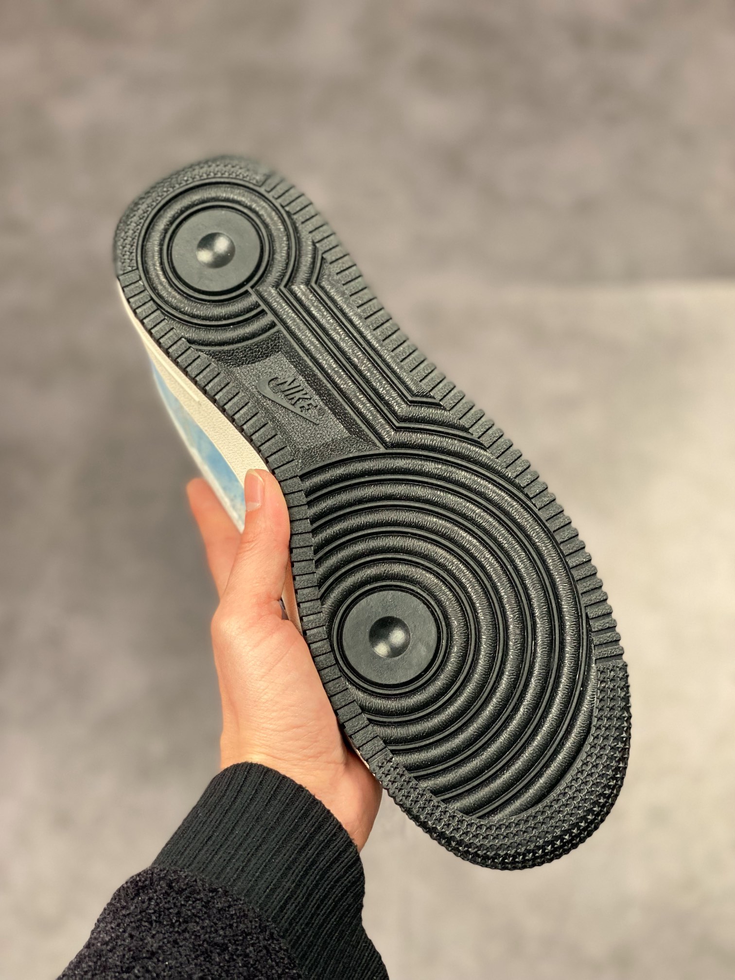 230 Nike Air Force 1 Low 07 蓝白红做旧牛仔 LE5050-012