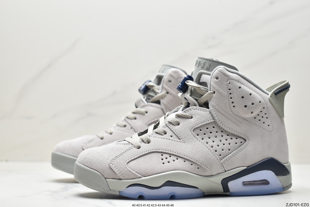 240 Nike Air Jordan 6 Retro”Georgetown” 乔治城灰蓝麂皮 CT8529-012