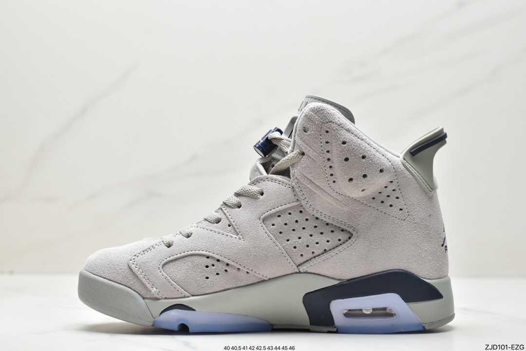 240 Nike Air Jordan 6 Retro”Georgetown” 乔治城灰蓝麂皮 CT8529-012