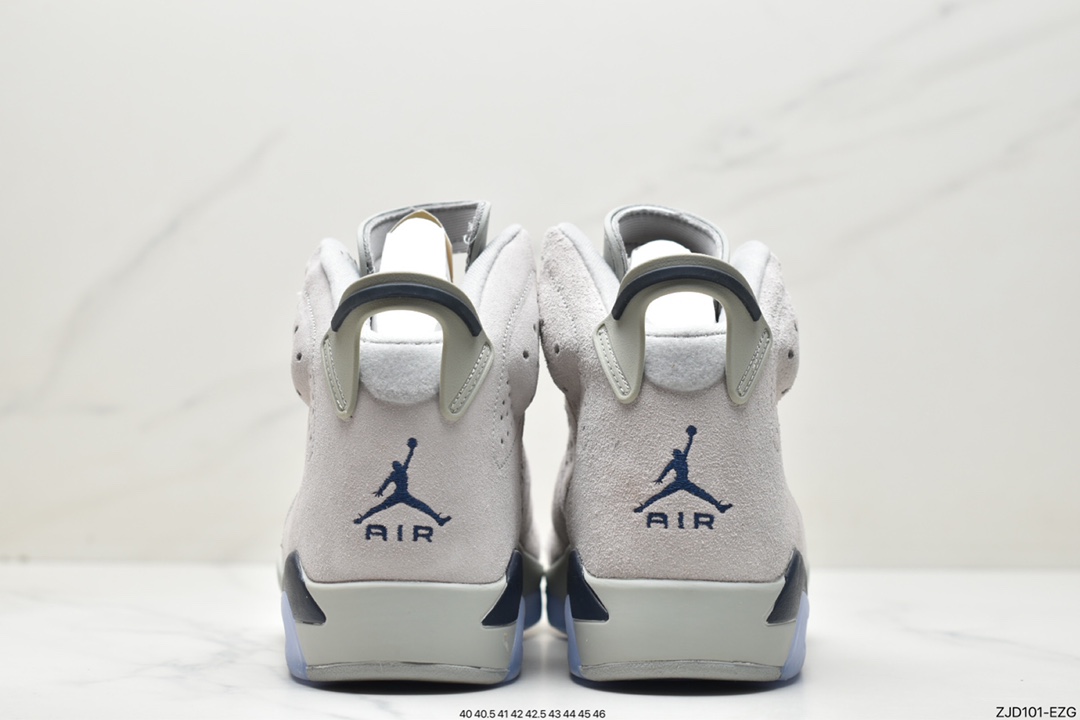 240 Nike Air Jordan 6 Retro”Georgetown” 乔治城灰蓝麂皮 CT8529-012