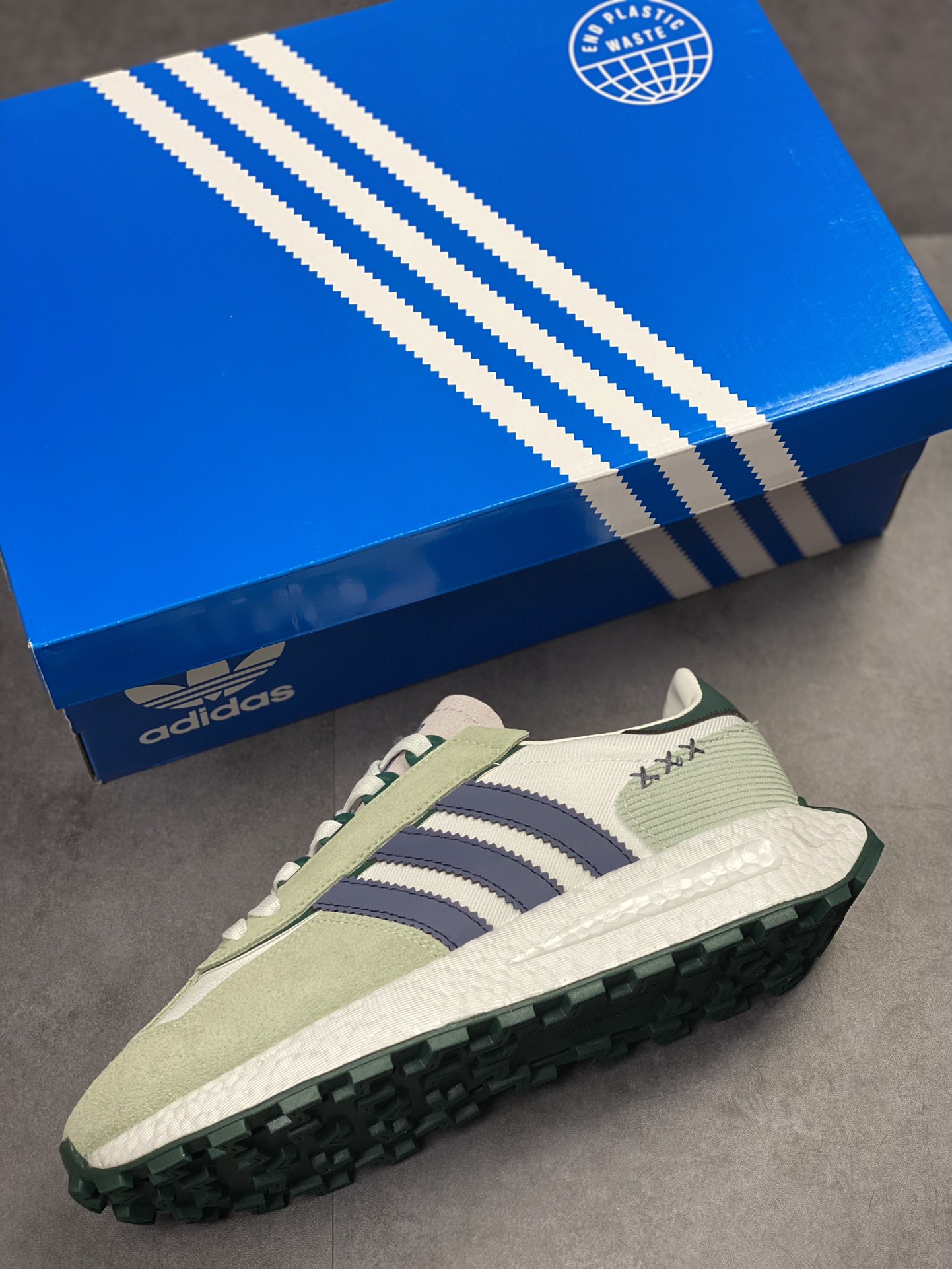 adidas Racing E5 Boost Prototype Speed ??Light Retro Series IE1925