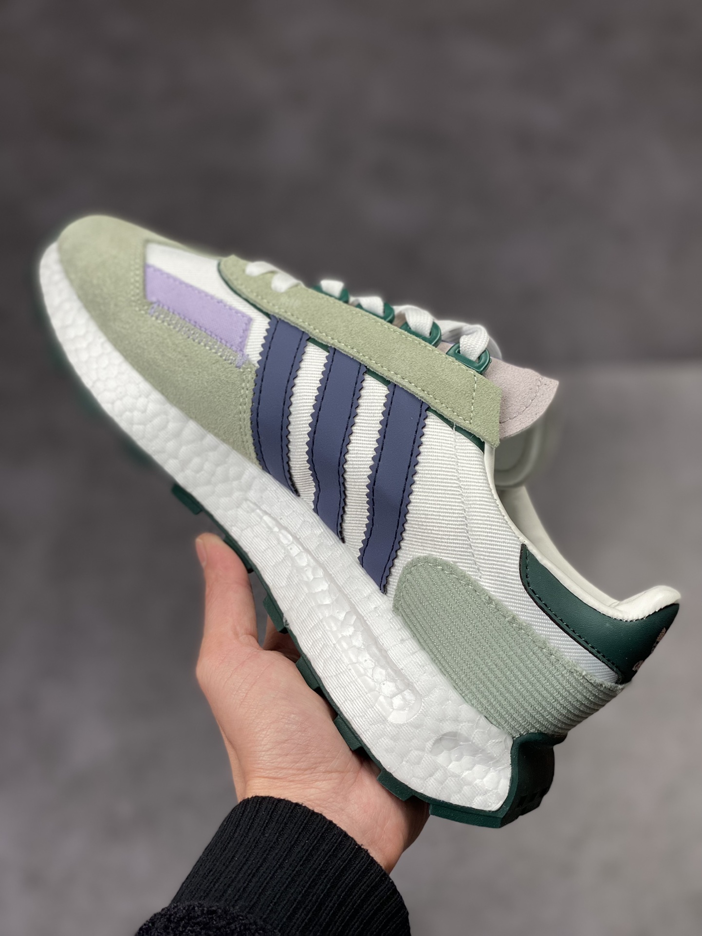 adidas Racing E5 Boost Prototype Speed ??Light Retro Series IE1925