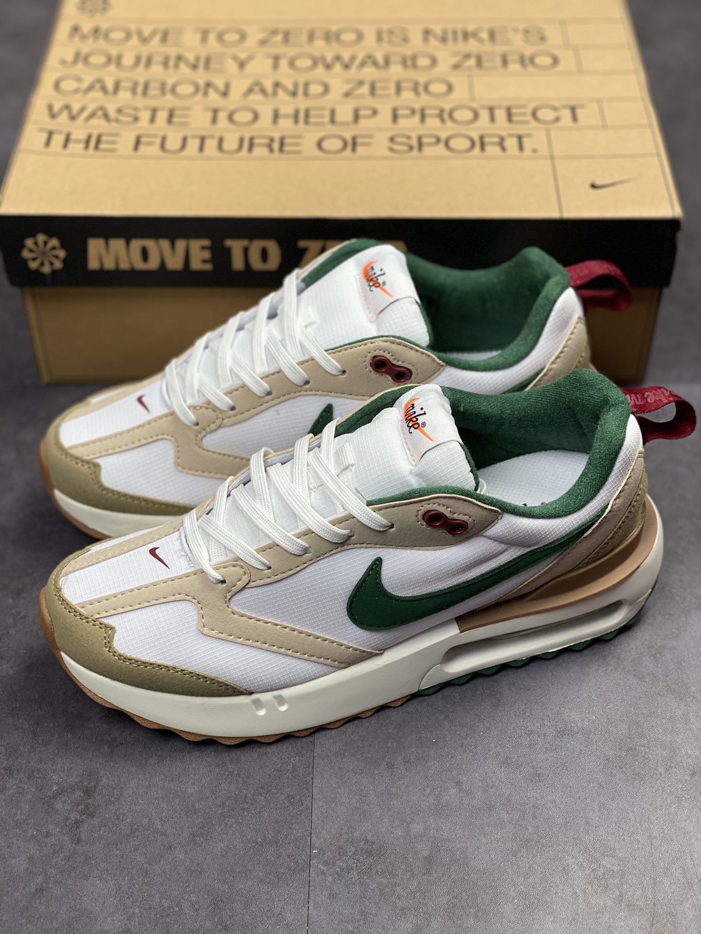 150 NIKE Air Max Dawn 黎明系列 性价比 低帮气垫百搭休闲运动慢跑鞋 FB7158-131