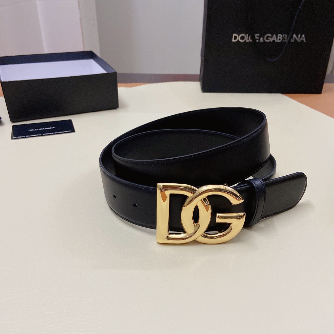 D&G杜嘉班纳官网新款.双面头层小牛