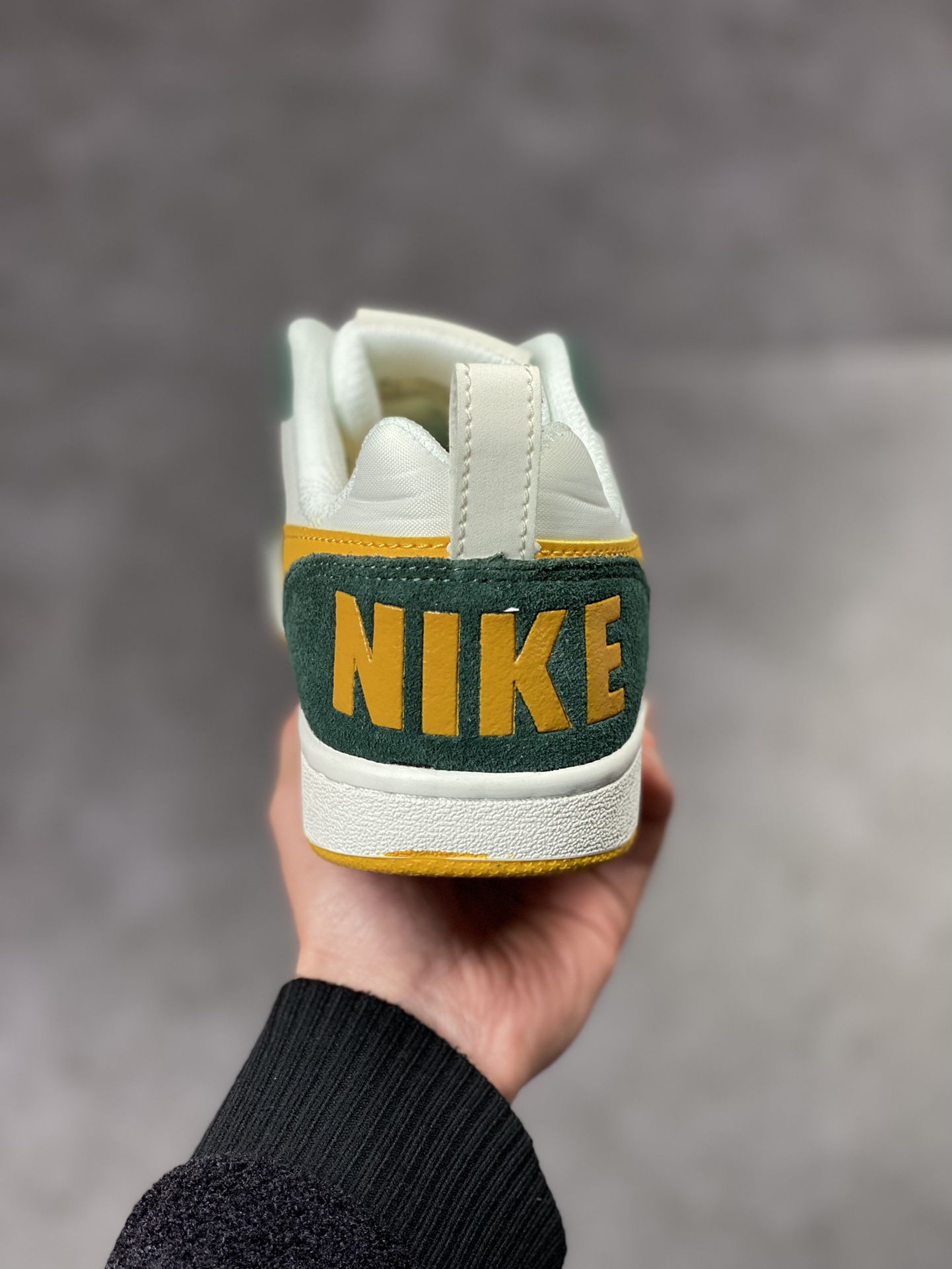 140 Nike Court Borough Low 2 白绿黄 独家全头层版本844881-100