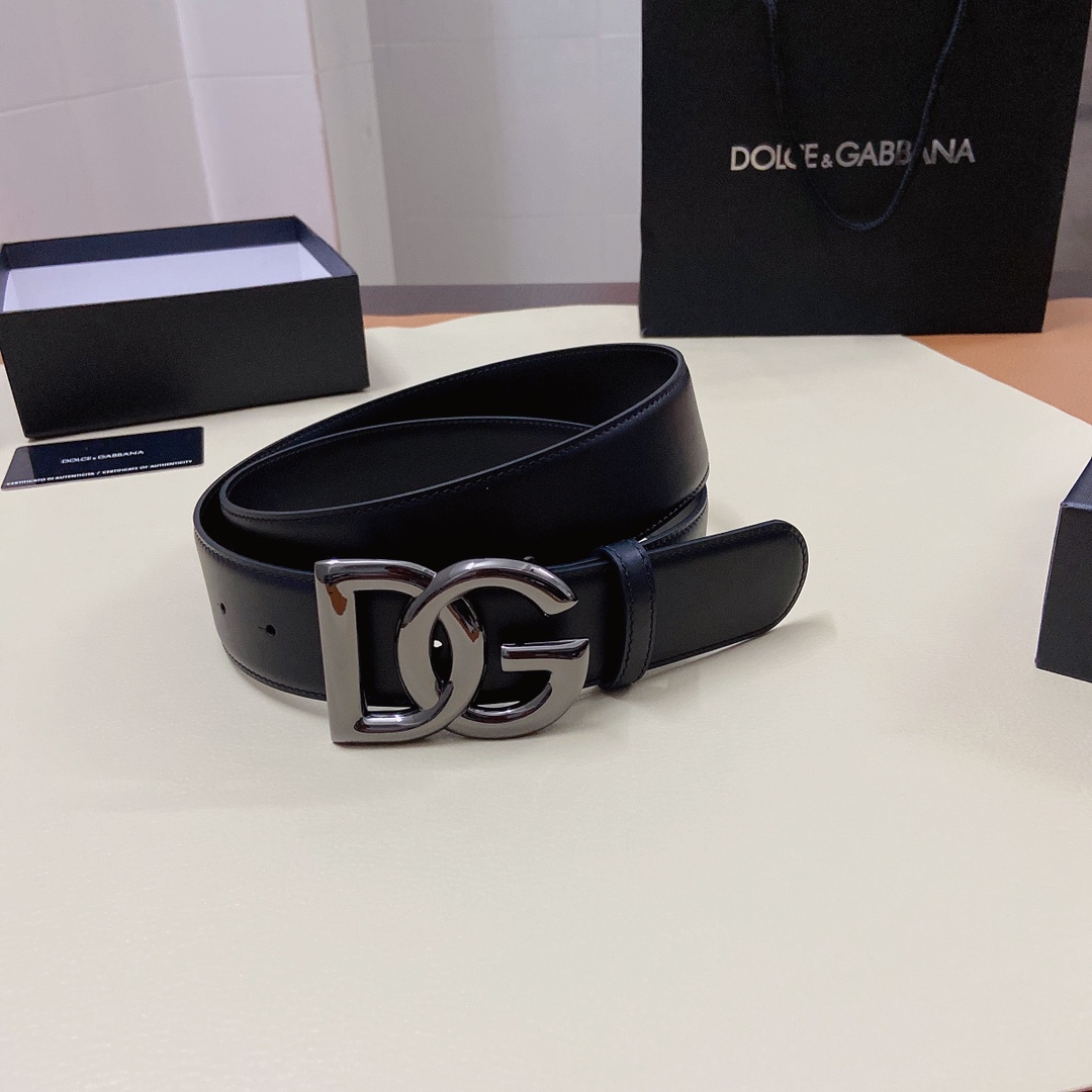 D&G杜嘉班纳官网新款.双面头层小牛