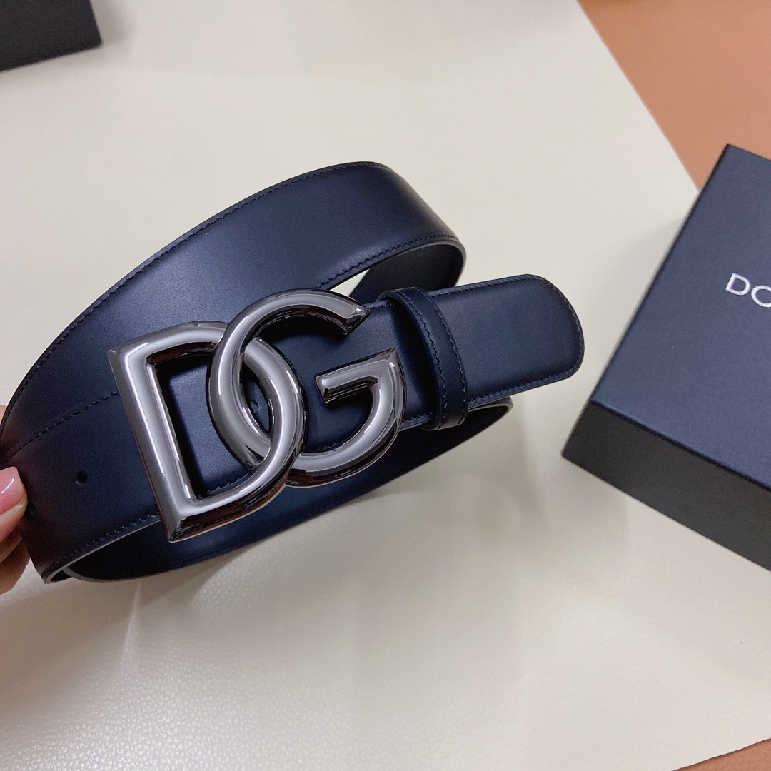 D&G杜嘉班纳官网新款.双面头层小牛