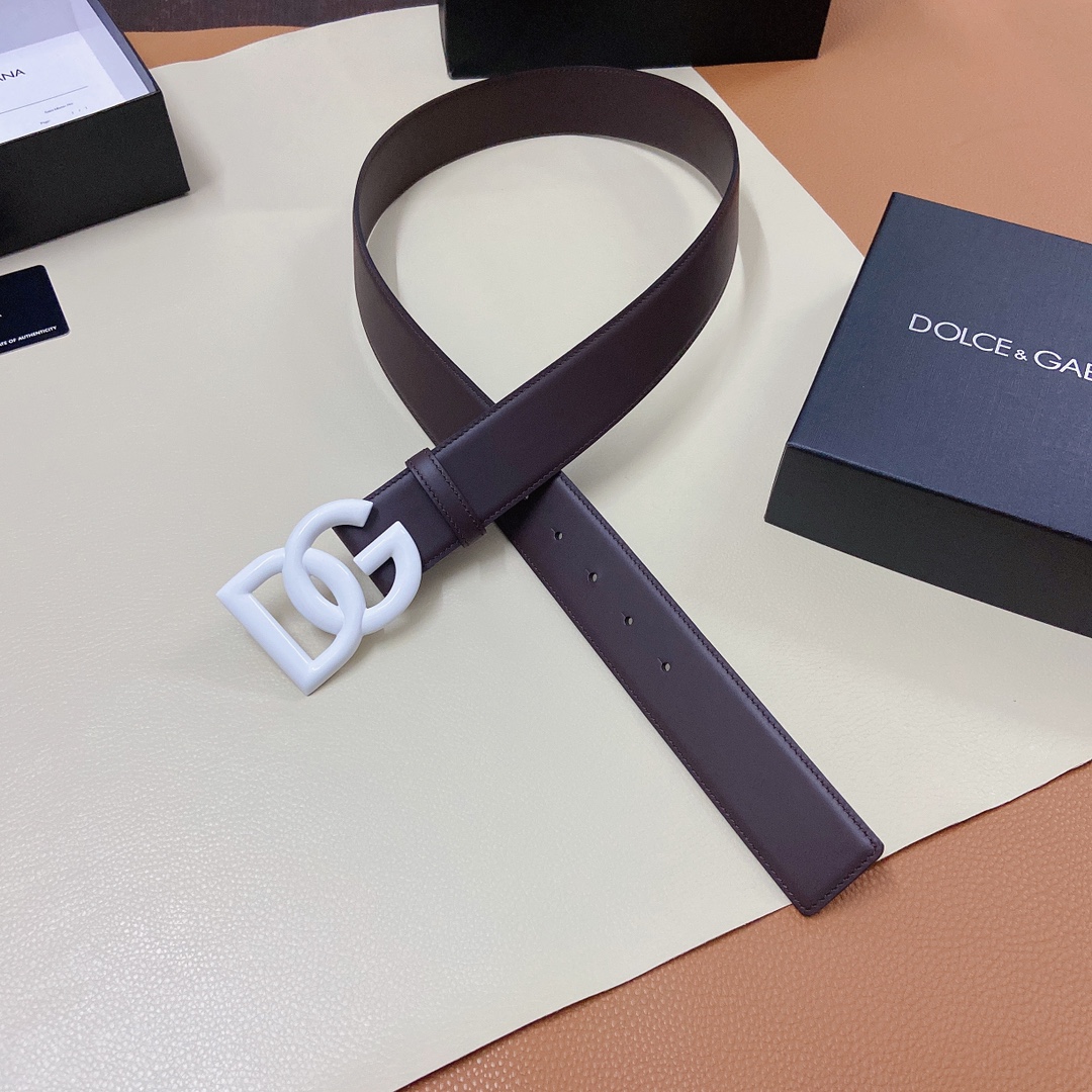 D&G杜嘉班纳官网新款.双面头层小牛