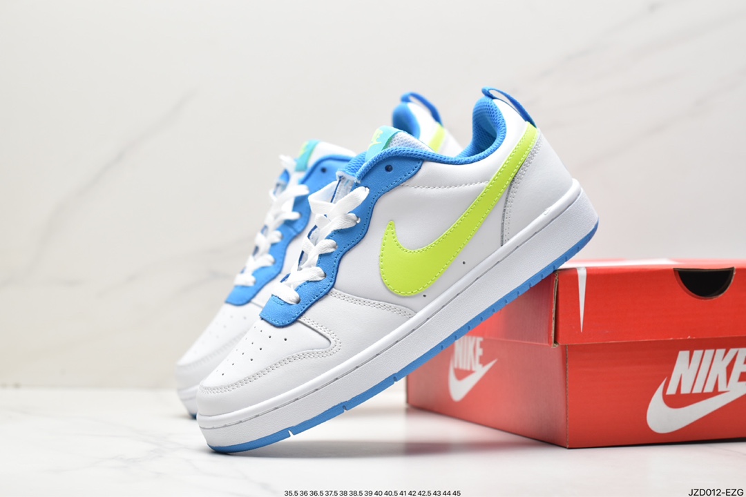 Nike Court Borough Low 2 (GS) low-top versatile breathable casual sports sneakers BQ5448-122