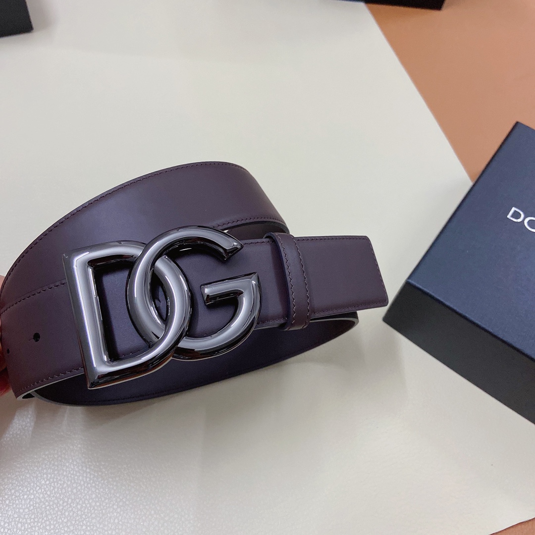 D&G杜嘉班纳官网新款.双面头层小牛