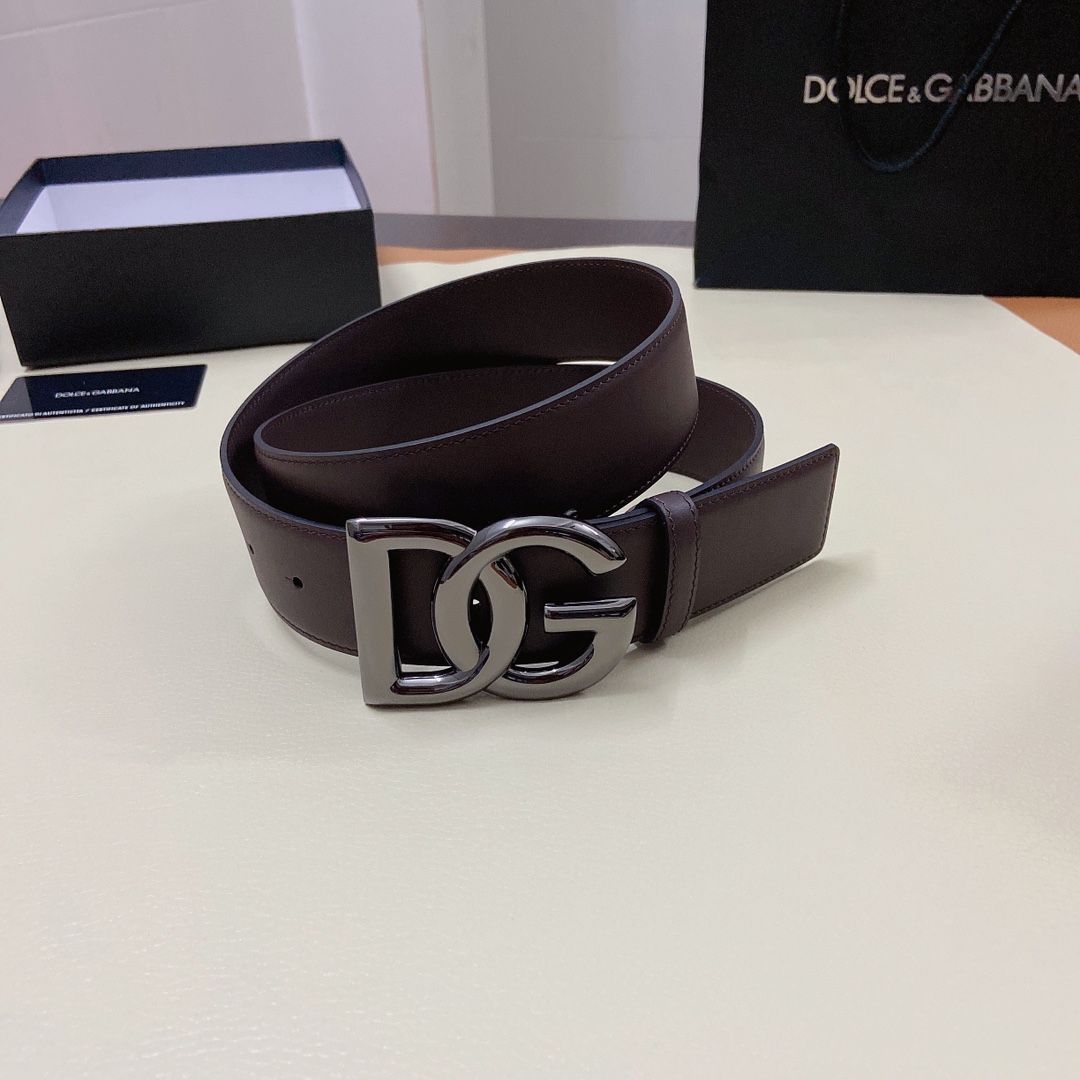 D&G杜嘉班纳官网新款.双面头层小牛