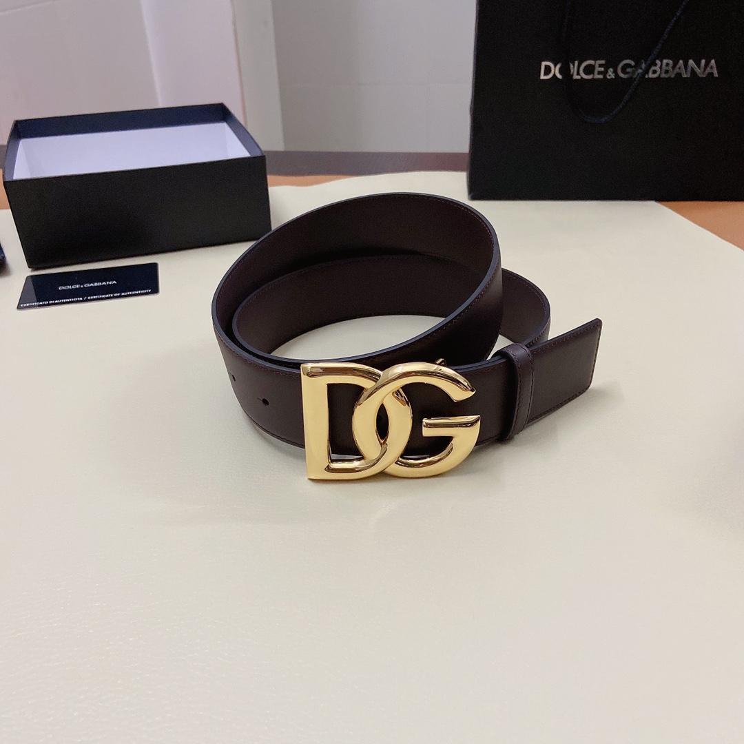 D&G杜嘉班纳官网新款.双面头层小牛