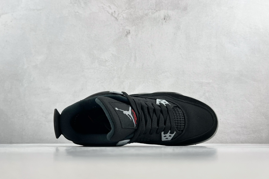 Air Jordan 4 Retro “Black Canvas”黑灰 DH7138-006