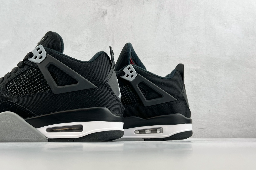 Air Jordan 4 Retro “Black Canvas”黑灰 DH7138-006