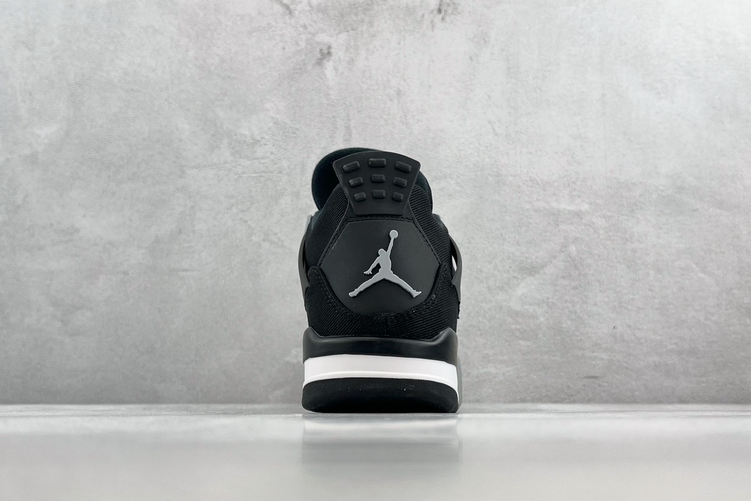 Air Jordan 4 Retro “Black Canvas”黑灰 DH7138-006