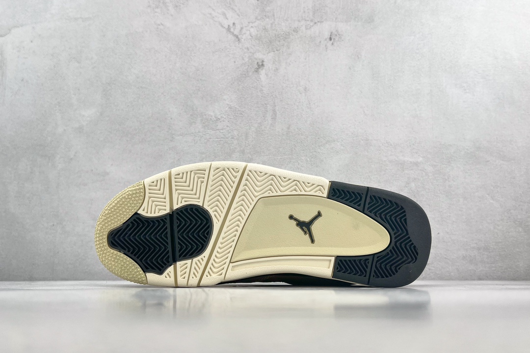 280 Air Jordan 4 Retro 珍珠奶茶 绿X版师亲自操刀 AQ9129-200