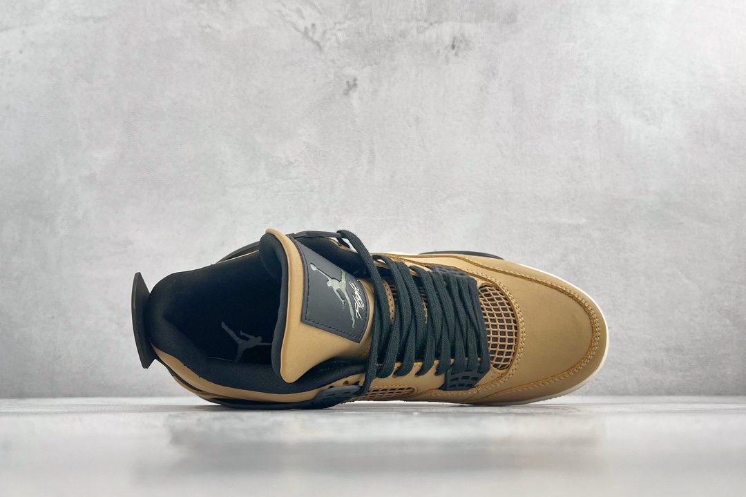 280 Air Jordan 4 Retro 珍珠奶茶 绿X版师亲自操刀 AQ9129-200