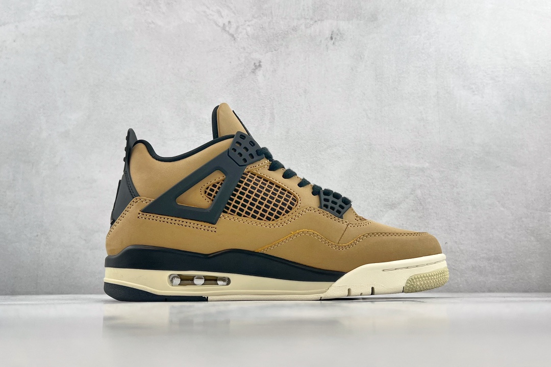 280 Air Jordan 4 Retro 珍珠奶茶 绿X版师亲自操刀 AQ9129-200