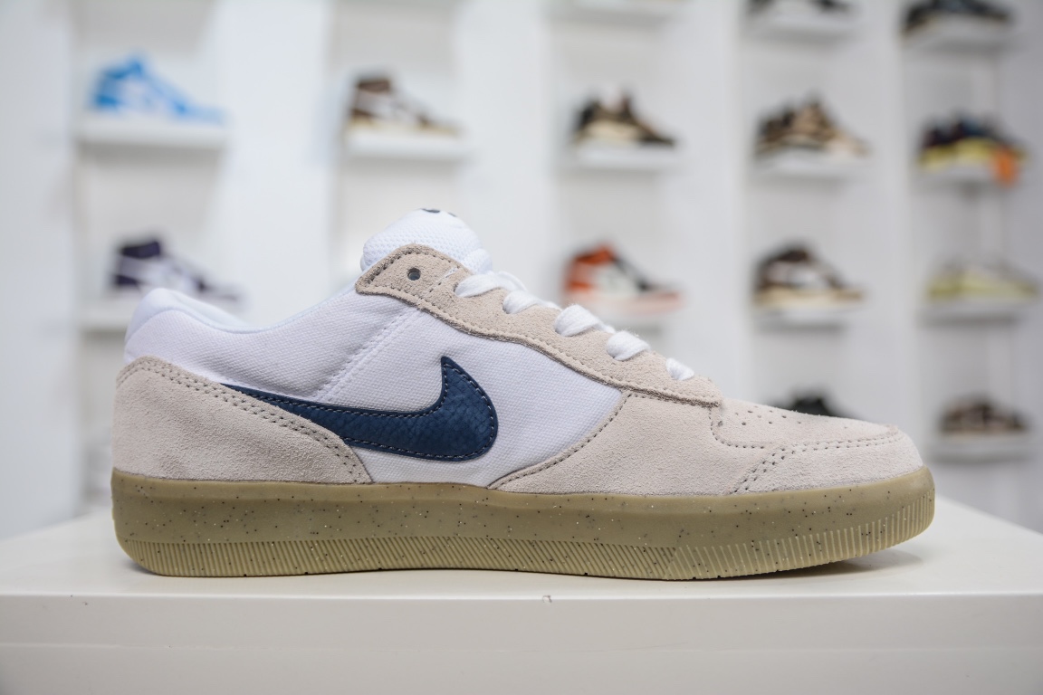 150 Nike SB Forcce 58 灰白蓝 复古休闲男女板鞋CZ2959-100