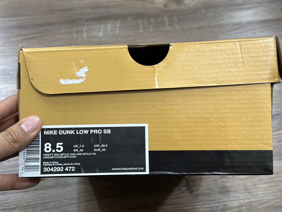 260 NIKE SB Dunk Low 低帮休闲运动鞋 304292-472