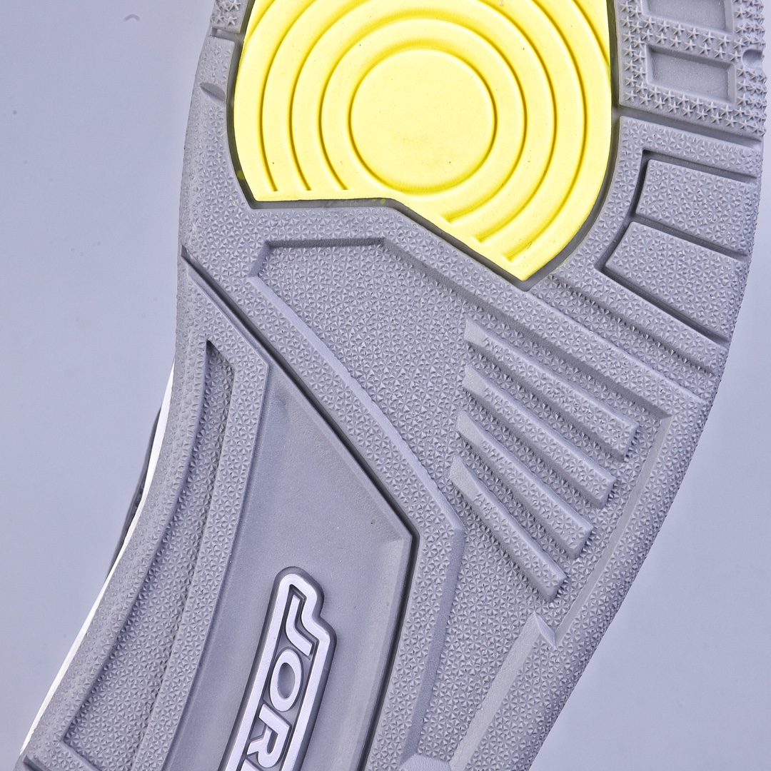 纯原 Air Jordan AJ3 Retro 俄勒冈黑黄鸭子 原楦原纸板开发