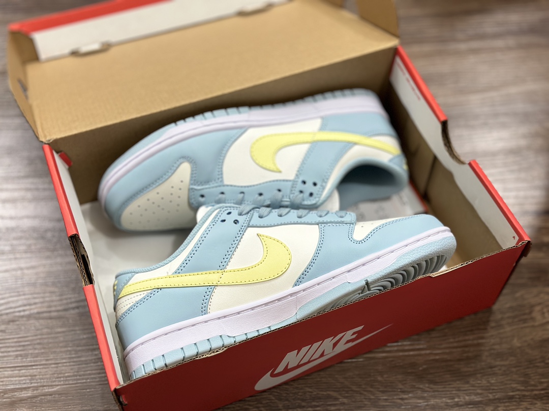 280 NIKE SB Dunk Low 浅蓝色 低帮休闲运动鞋  DD1503-123